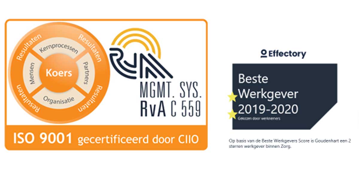 ISO 9001 + Beste werkgever 2019-2020